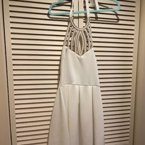 Charlotte Russe White Pearl dress